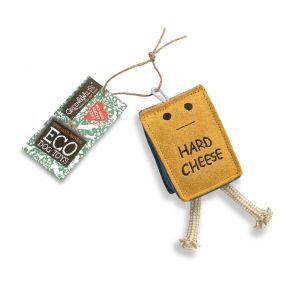 Green & Wilds Eco Dog Toy - Hard Cheese