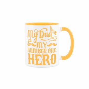 Purely Home Father's Day Mug - Number One Hero