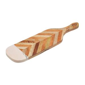 Kitchencraft Mango Wood Prep & Serve Paddle Board