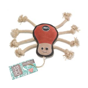 Green & Wilds Eco Dog Toy - Spike the Spider